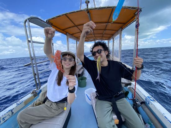 船釣りチャーターツアー 貸切ボートで大物釣り体験！船長の完全サポートで初めてでも安心の初心者専門釣り船 ＜半日・1日／釣具レンタル込／石垣島発＞