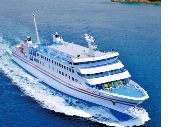 【博多港⇔福江港】野母商船 定期フェリー「太古」乗船チケット事前予約　五島列島 福江島へ スマホ提示で受付らくらく！