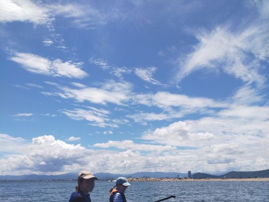 SUP体験 離島のきれいな海をのんびりクルージング！ペットと一緒に体験もOK＜2時間30分／4～11月／午前・午後／女木島（鬼ヶ島）＞