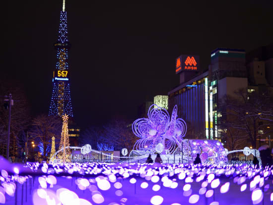 さっぽろテレビ塔展望台入場券　地上90.38mから間近に見える大通公園・札幌の絶景を一望！＜通年／札幌市＞