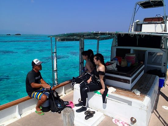 ボートダイビング