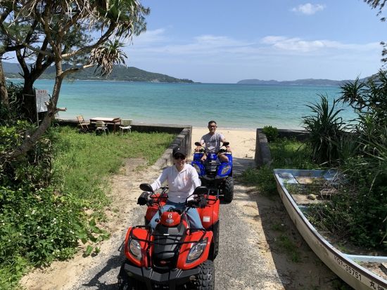 四輪バギーでいく絶景スポット満喫ツアー　ビーチや林道を走破！ ＜龍郷町＞  by奄美バギーアンドナイトウォッチングガイドサービス