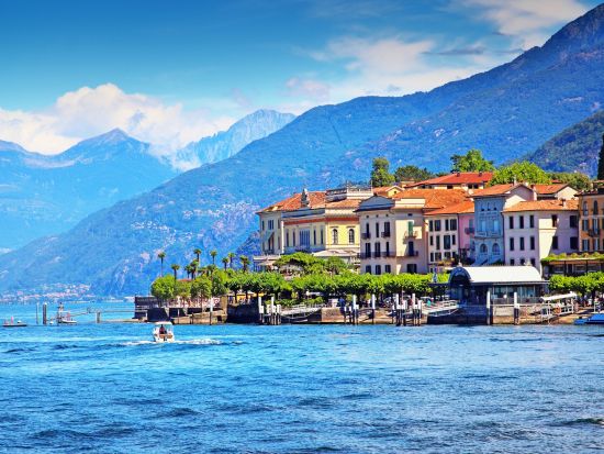 コモ湖＆ベッラージョ＆隣国スイスのルガーノ1日観光ツアー　イタリア湖水地方の３つの人気スポットを巡る　ボートクルーズ付き＜英語／ミラノ発＞