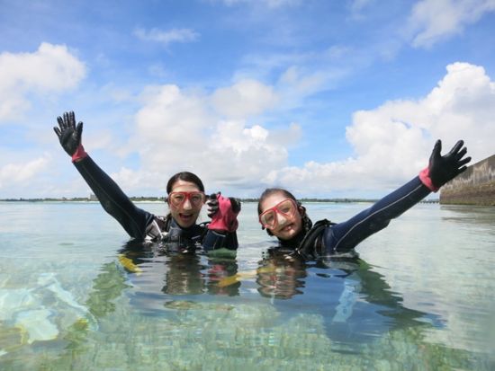 体験ダイビング【貸切】高画質Gopro13写真＆動画無料プレゼント！！＜ビーチ／2ダイブ／宮古島＞