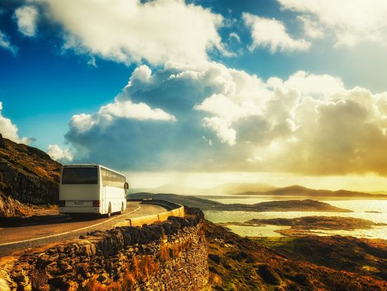 アイルランド南西部 リング・オブ・ケリー（ケリー周遊路）日帰りツアー ＜列車利用／英語ガイド／ダブリン発＞ by Railtours Ireland