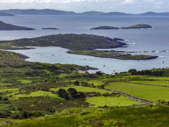 アイルランド南西部 リング・オブ・ケリー（ケリー周遊路）日帰りツアー ＜列車利用／英語ガイド／ダブリン発＞ by Railtours Ireland