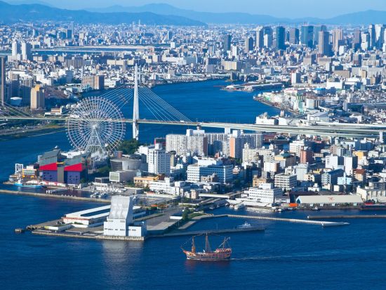 観光クルーズ船「サンタマリア」でいく大阪港周遊デイクルーズ！天保山大橋や天保山大観覧車など見どころいっぱい＜約45分／天保山＞ by 大阪水上バス