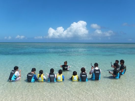  【夏季】他ではいけない本物のはての浜へ！はての浜プラン＆外界ダイビングスポットでのシュノーケリングもあり！久米島を遊び尽くそう＜6～10月催行／1日／久米島＞