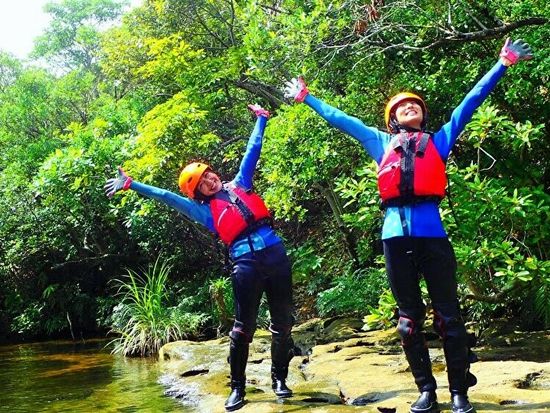 【motti】キャニオニングツアー安全に