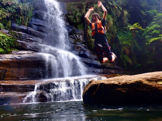 マングローブカヌー＋ナーラの滝トレッキング　小学生から参加OK！初めての方にもオススメの日帰り秘境ツアー＜上原港または西部地区ホテル無料送迎／西表島＞
