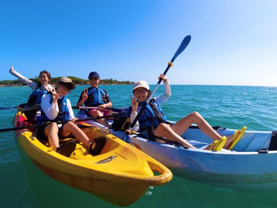 【1組貸切】マングローブカヤック・シーカヤック体験 2つのアクティビティが楽しめる！＜6歳以上／動画・写真撮影無料／やんばる（東村）＞
