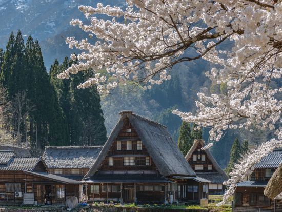 貸切観光タクシー 世界遺産・五箇山 合掌造り集落＋越中の小京都・城端を巡る＜4時間／1～9名／金沢発着＞