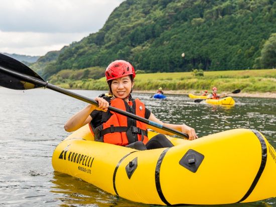 狩野川パックラフトツアー　狩野川を楽しむリバークルーズ＜午前・午後／現地集合＞