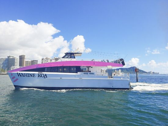 花火鑑賞 ナイトセーリング 　2種類の船から選べる！ロマンチックな夜のクルーズ　ドリンク購入可＜金曜日限定／アラワイボートハーバー発＞