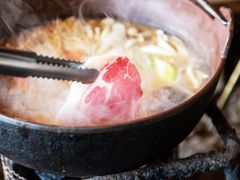 牡丹鍋アップ