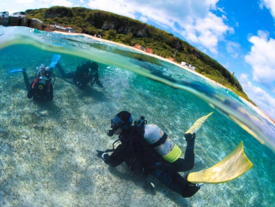 体験ダイビング【貸切】高画質Gopro13写真＆動画無料プレゼント！！＜ビーチ／1ダイブ／宮古島＞