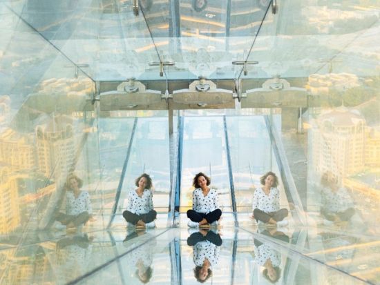 スカイ・ビューズ（Sky Views）展望台の入場チケット予約 ＊スリル満点エッジウォーク付きプランあり＜ドバイ発／アドレス スカイ ビュー ホテル＞