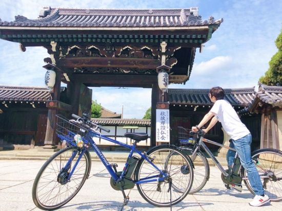 電動アシスト付き e-bikeで飾磨街道から姫路港を目指すサイクリング＜午前・午後／3時間／姫路＞ 