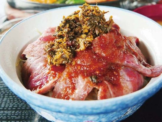 南阿蘇で乗馬とあか牛丼 (1)