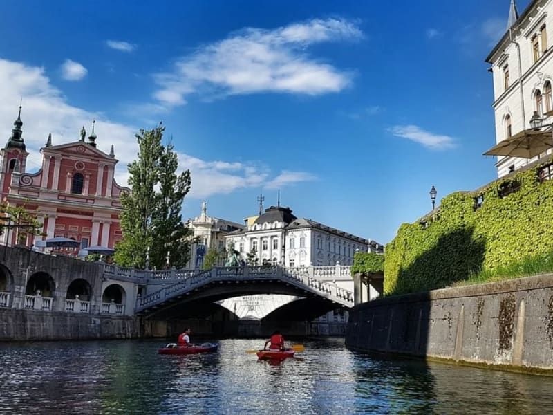 Ljubljana-Ljubljanica river