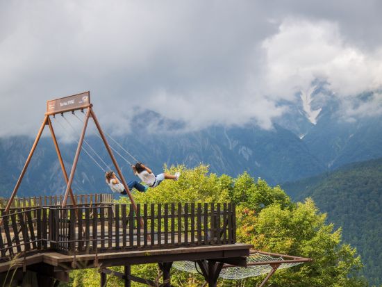 白馬岩岳マウンテンリゾート ゴンドラ往復チケット駅・ホテル送迎付き ＜4～11月／毎日運行／安曇野市発／大町発＞