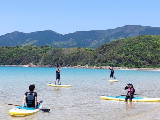 五島・SUP体験60分｜未経験者OK＆ガイド同行で安心！人気の海アクティビティ