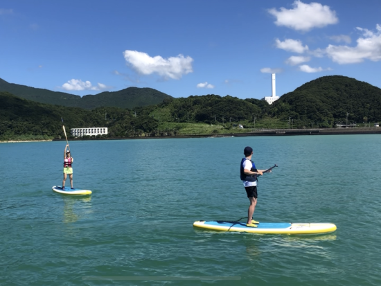 五島SUPツアー｜香珠子（こうじゅし）海水浴場へ往復120分コース｜初心者歓迎・ガイド付き