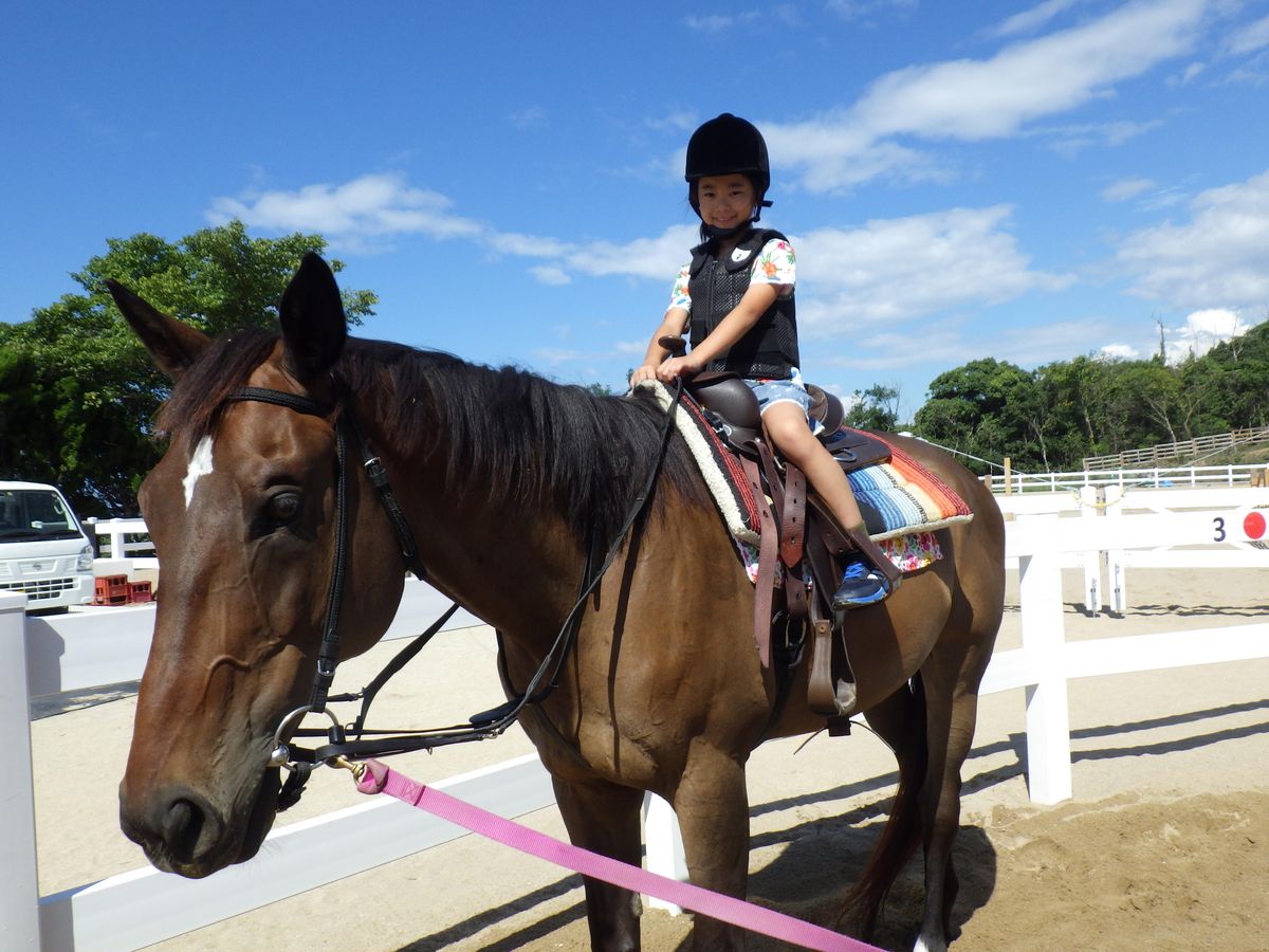 日本海を一望できる牧場で乗馬体験 アクセスも便利！＜初心者歓迎／30