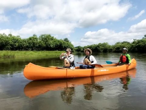 釧路湿原カヌーツアー  希少種の珍しい動物と出会える可能性も！＜7～9km／3～11月／JR細岡駅前集合＞by ヒライワ