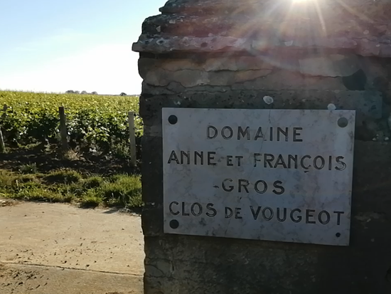 クロ・ド・ヴージョ　グラン・モーペルチュイの入り口