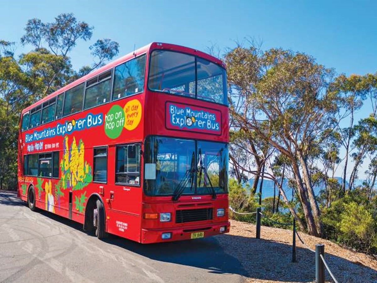 世界遺産ブルーマウンテンズ 乗り降り自由バス＜1日パス／シーニック