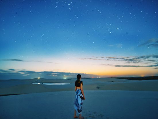 【6月～10月限定】レンソイス・マラニェンセス国立公園 *星空観賞プライベートツアー＜貸切／日本人ガイド／バヘリーニャス発＞*送迎付き