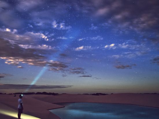 【6月～10月限定】レンソイス・マラニェンセス国立公園 *星空観賞プライベートツアー＜貸切／日本人ガイド／バヘリーニャス発＞*送迎付き