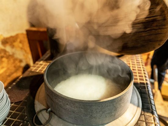 釜焚きごはん