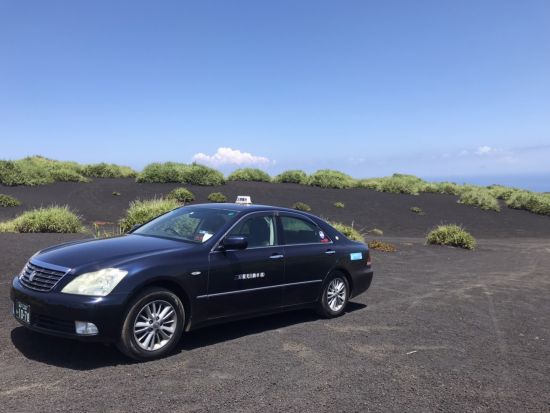 伊豆大島 貸切観光タクシー　定番の観光スポットを巡るおすすめコース ＜3～4時間／1～9名／日本語ドライバーガイド＞