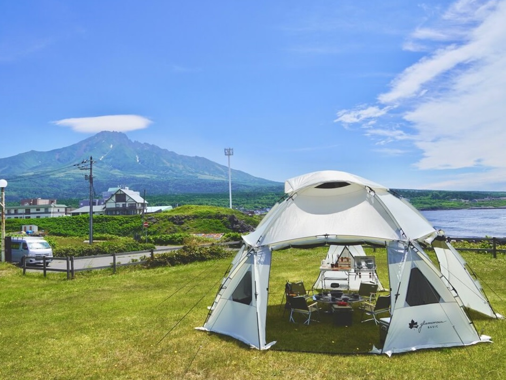 利尻島 手ぶらCAMP 高品質のキャンプ用品をオールレンタル！身軽に