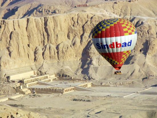 ルクソール熱気球遊覧 朝日とともにルクソールの街を上空散策＜英語／送迎付／ルクソール発＞