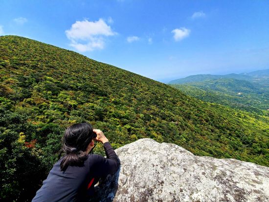 ボマウデガナシ(母間岳の神様)で撮影