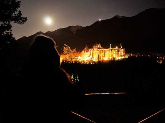 世界遺産カナディアンロッキー 星空観賞と夜景ツアー　＜日本語ガイド／バンフ発＞