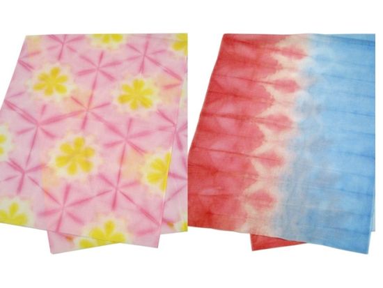 シルク生地で特別絞り染め体験 繊細かつ豪華な京都の伝統絞り「京鹿の子絞」＜2時間／京都市中京区＞by 京都絞美京