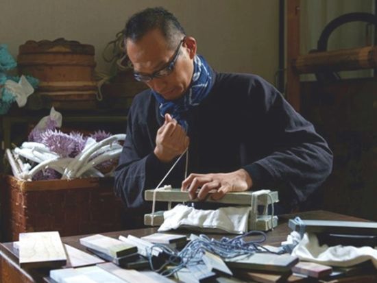 シルク生地で特別絞り染め体験 繊細かつ豪華な京都の伝統絞り「京鹿の子絞」＜2時間／京都市中京区＞by 京都絞美京