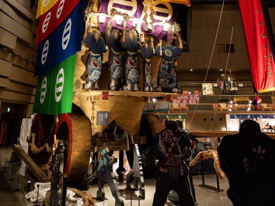 青柏祭まつり道具「ざい」作り体験　和倉温泉お祭り会館 入場チケット付き