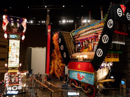 青柏祭まつり道具「ざい」作り体験　和倉温泉お祭り会館 入場チケット付き