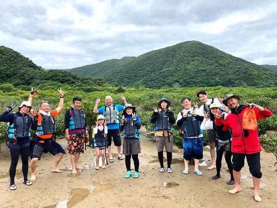 マングローブカヌー＆モダマの滝散策ツアー　世界自然遺産奄美の大自然を満喫　3歳から参加OK！動画撮影無料プレゼント＜半日／住用町＞の写真5