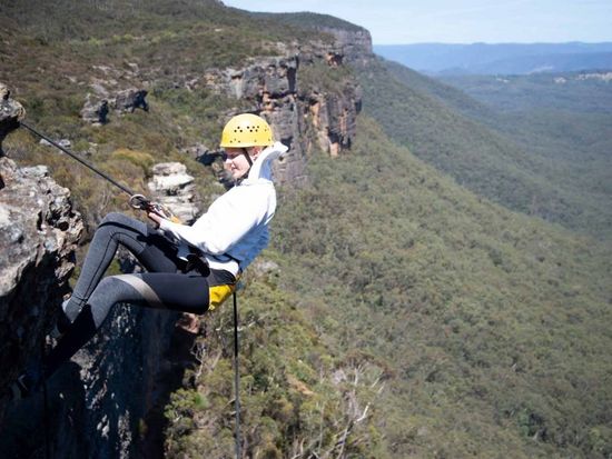 ブルーマウンテンズ アブセイリング半日ツアー 壮観絶壁を懸垂下降！満点のスリルと壮大な自然を全身で満喫するアドベンチャー体験＜カトゥーンバ発着＞の写真5