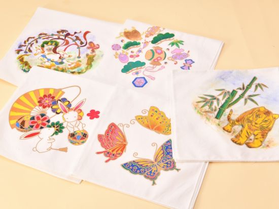 かわいい刺繍や京友禅染体験 私だけの京小物づくり＜阪急西京極駅からお迎え可／右京区＞by 八つ橋庵とししゅうやかた