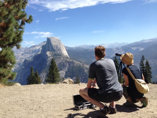 Half Dome Photographers - Yosemite - IncAdventures 9.4.14 - c BrianWunderlich