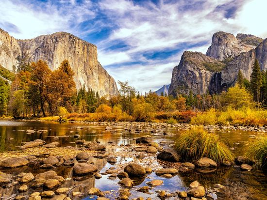 Yosemite Valley in fall