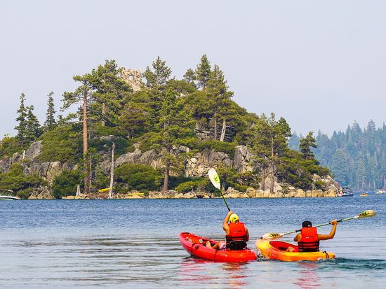 Emerald Bay kayak