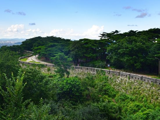 【ソウル郊外観光ツアー】世界遺産南漢山城（ナムハンサンソン）　韓国版「万里の長城」　季節を感じるハイキング付＜午前／日本語ガイド＞